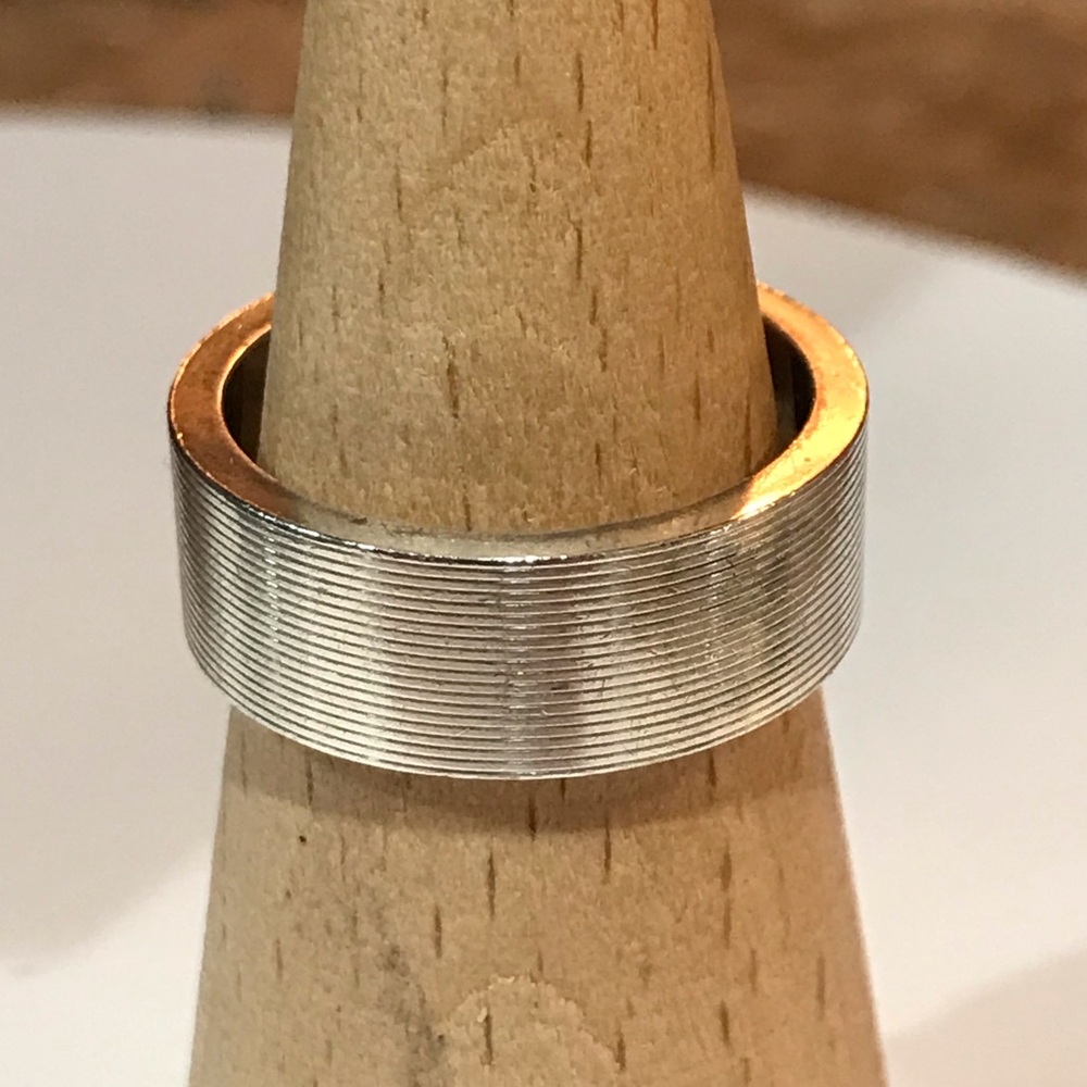 GUCCI Silver Ag925 Ring- Size US 8.75❤️ - Picture 10 of 17